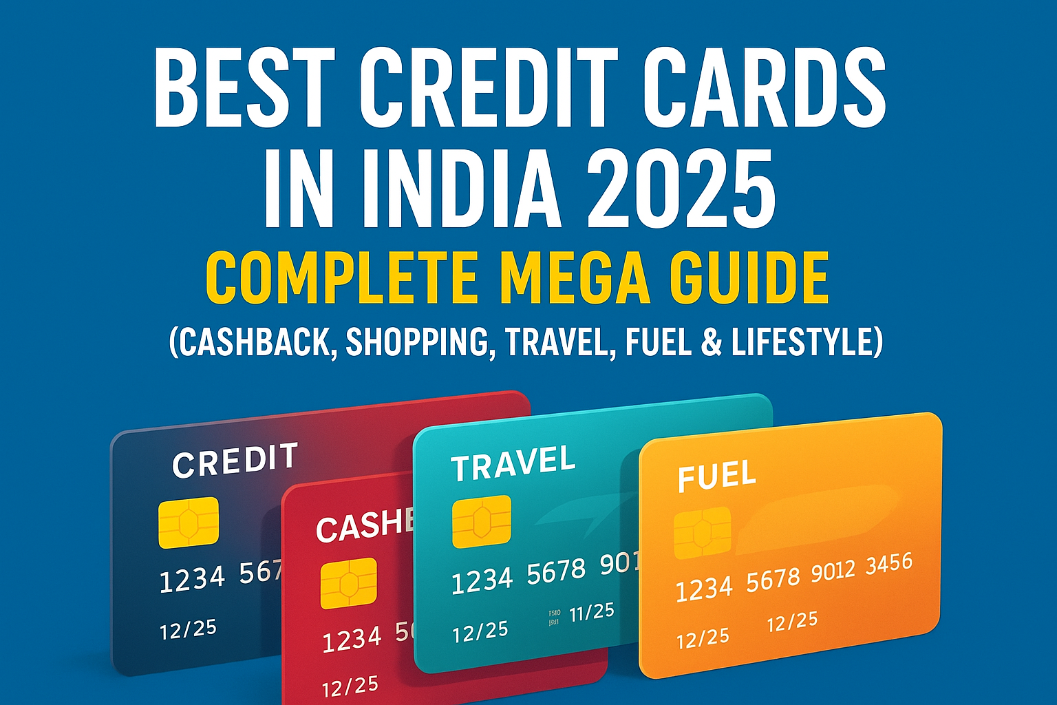 Best Credit Cards in India 2025