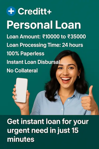 Creditt+ Personal Loan