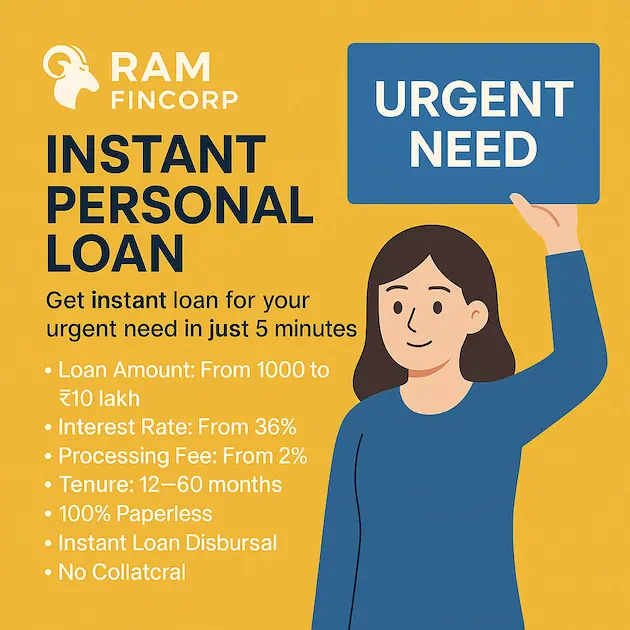 Ram Fincorp Instant Personal Loan