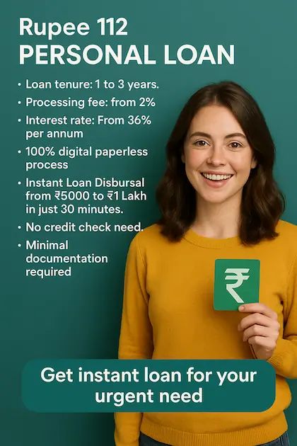 Rupee 112 Personal Loan